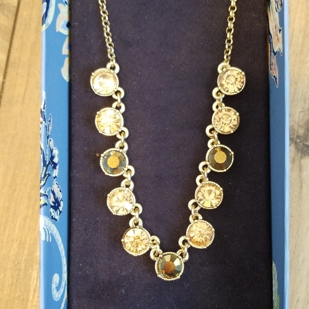 LUCKY BRAND SEMI PRECIOUS ACCENTS  NECKLACE